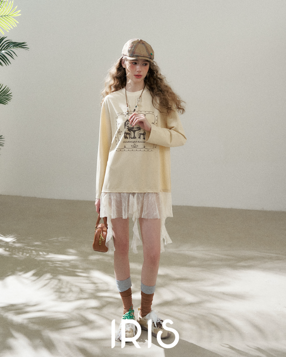 Candlelight Dinner Shirt Dress - Italian Cream