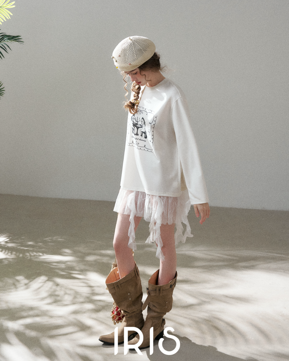 Платье-рубашка для ужина при свечах - белое