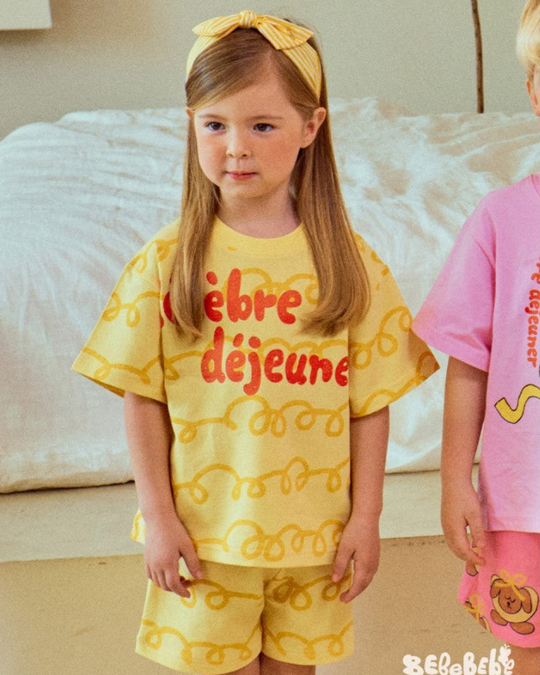 Sunny French Kids Set—Soft, Cute & Summer-Ready