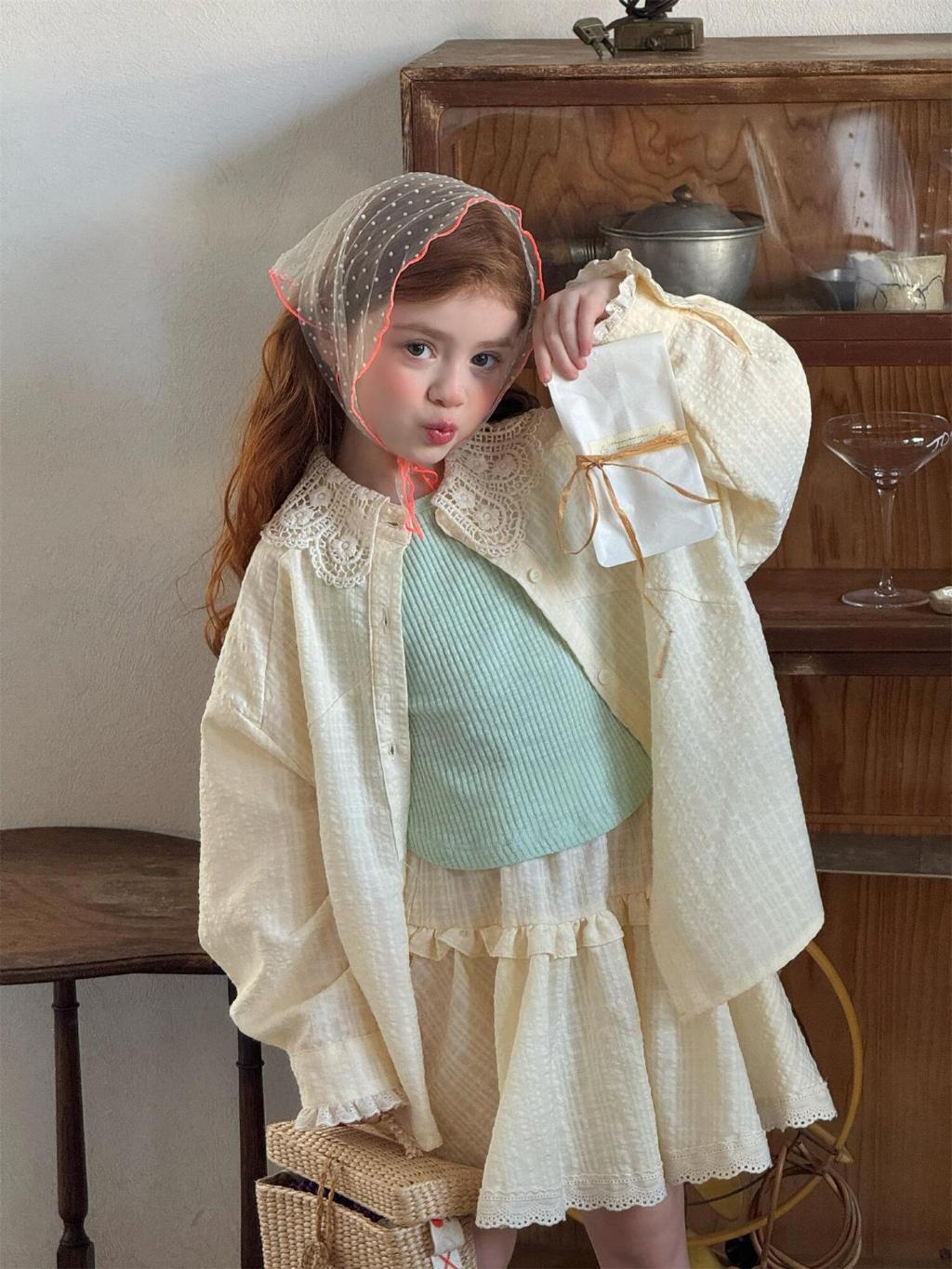 Elegant Kids Two-Piece Outfit