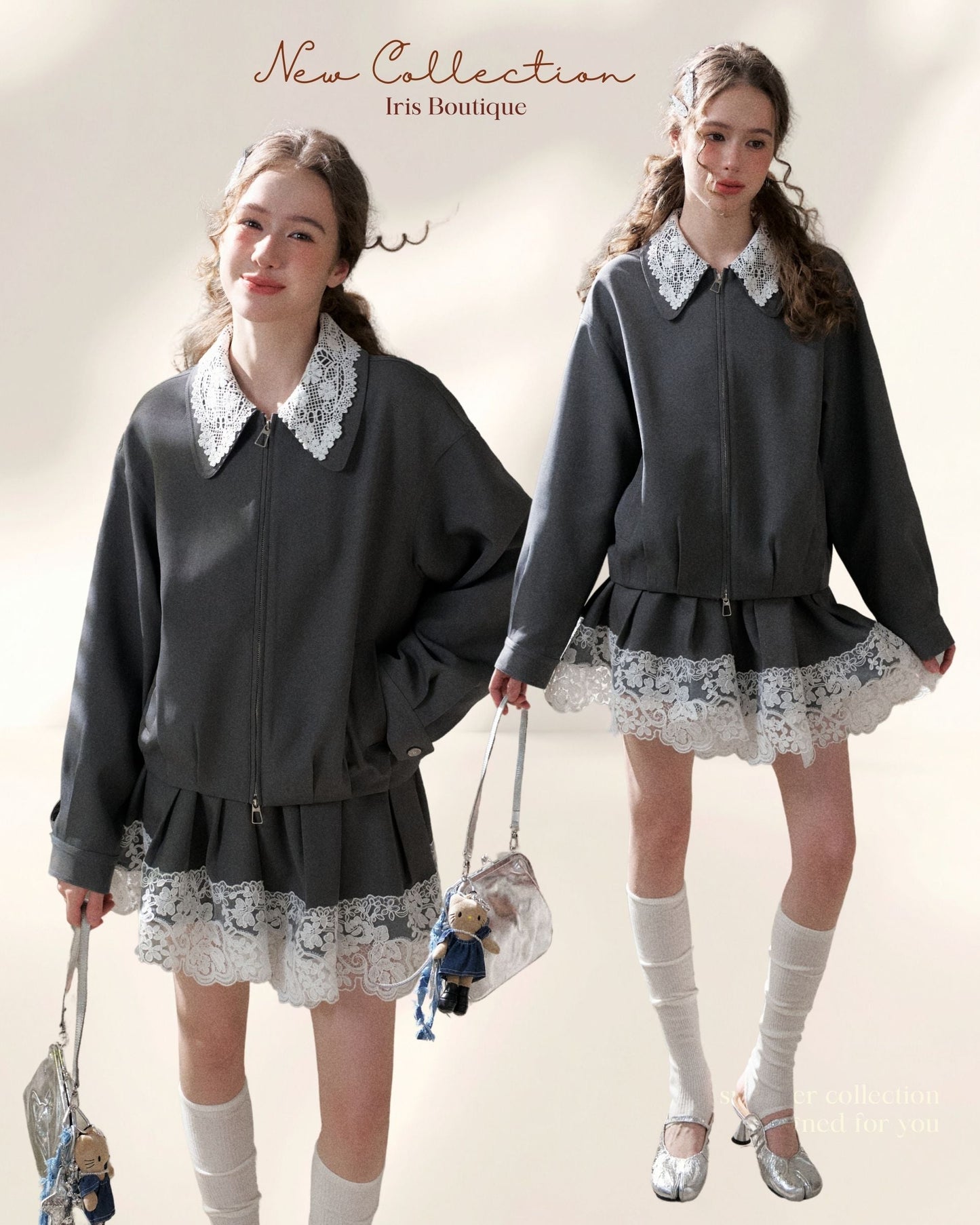 Artisan Lace Academy Set - Graphite Grey