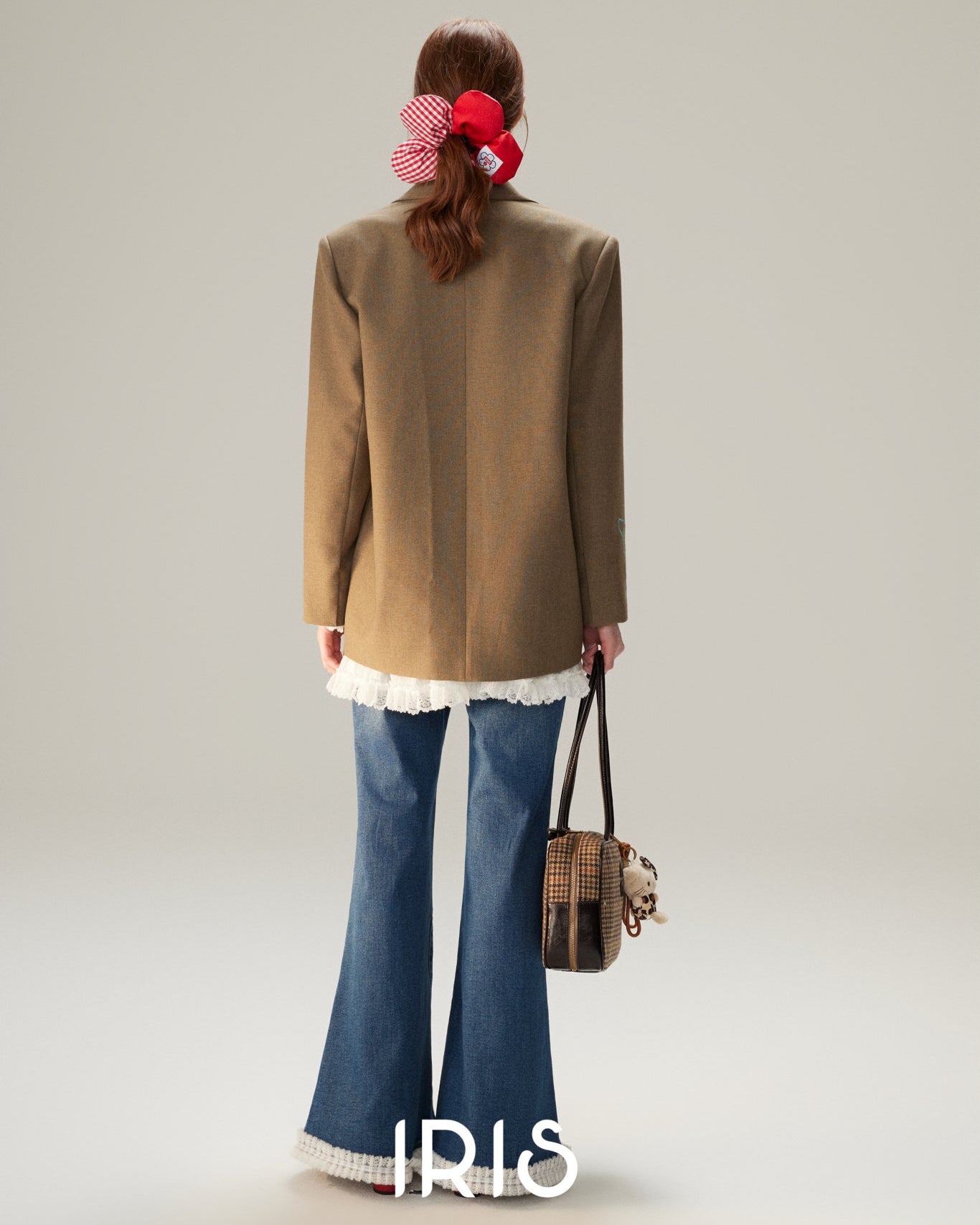 Artisanal Patchwork Academy Blazer - Roasted Chestnut