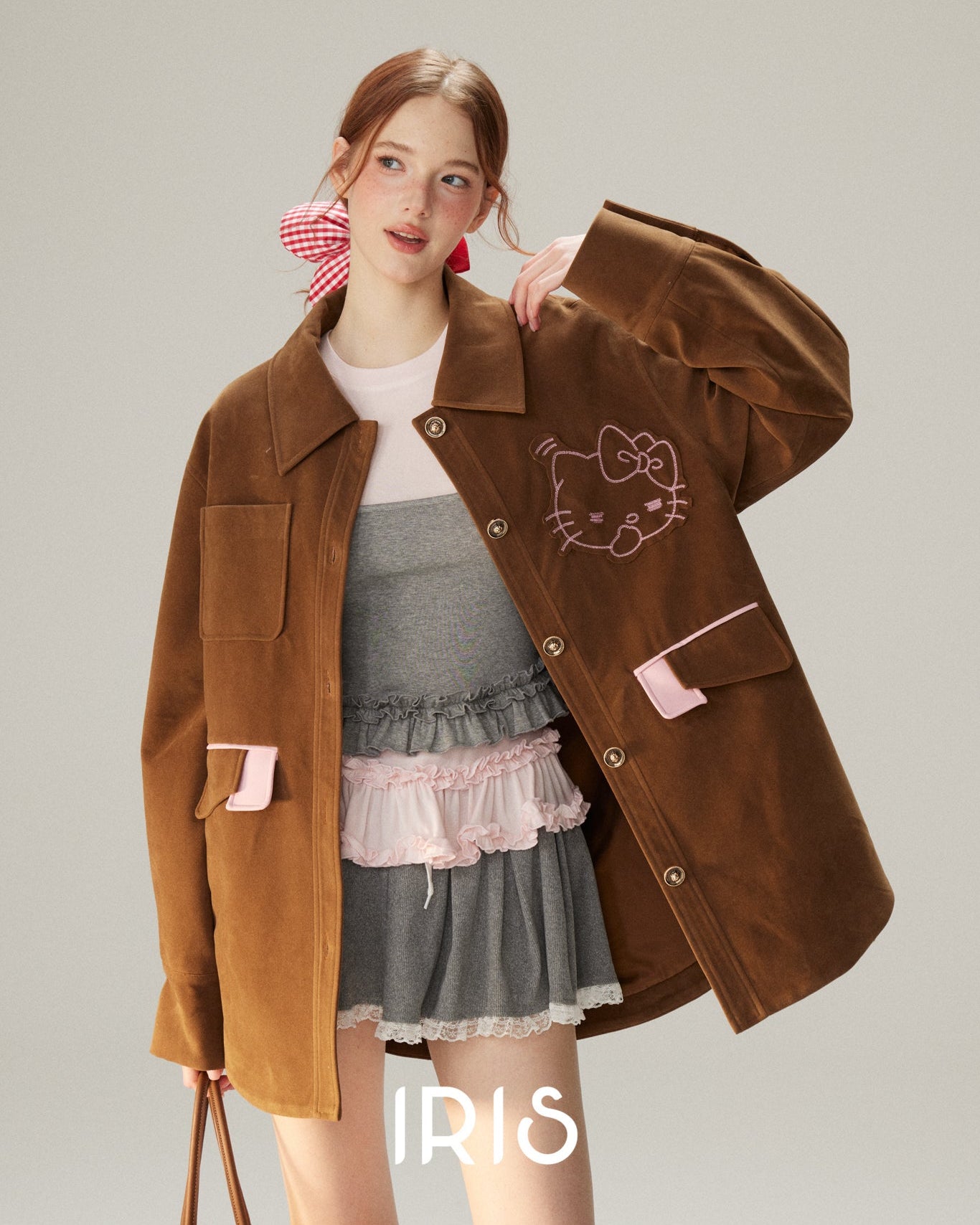 Hello Spring Corduroy Jacket - Roasted Chestnut