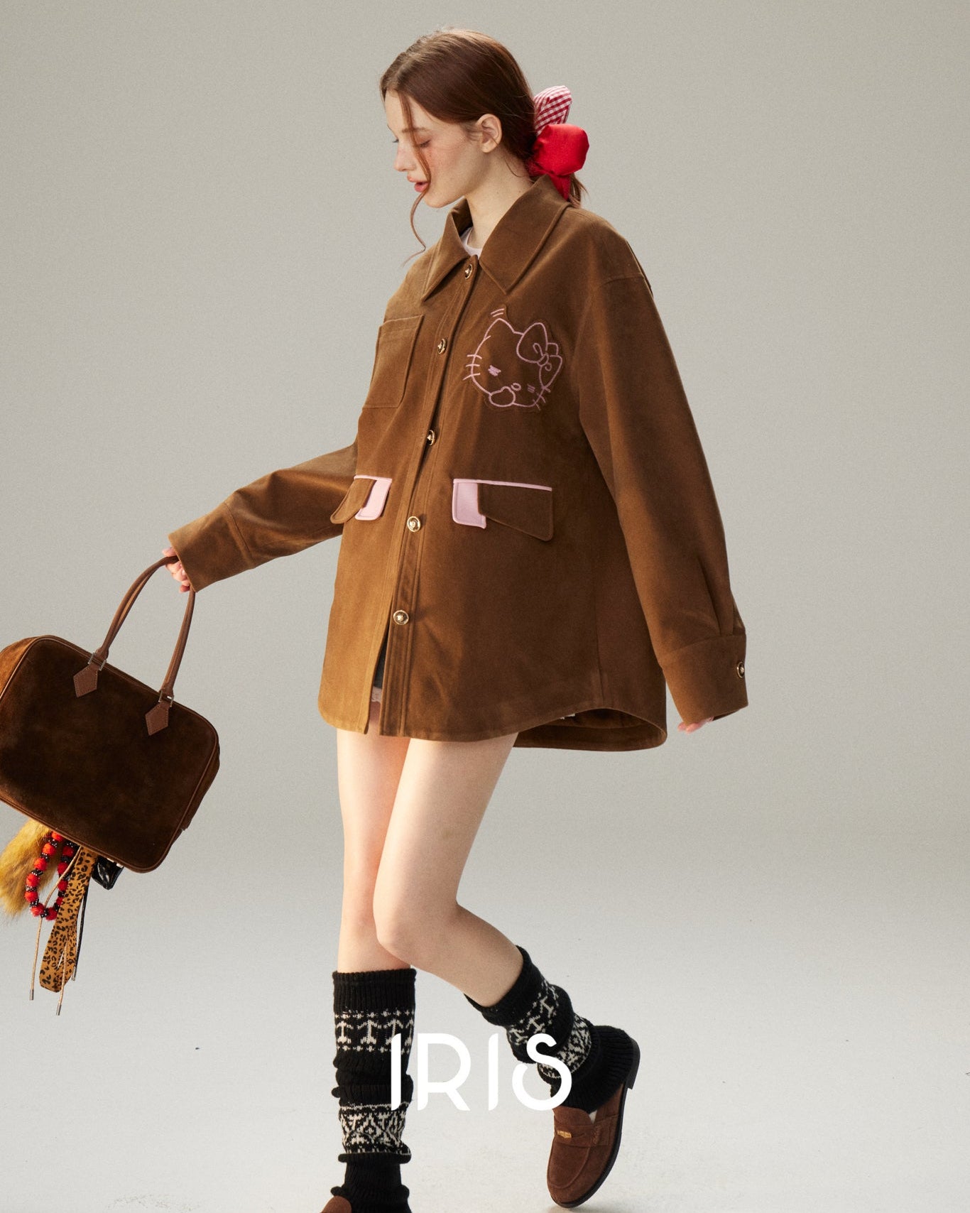 Hello Spring Corduroy Jacket - Roasted Chestnut