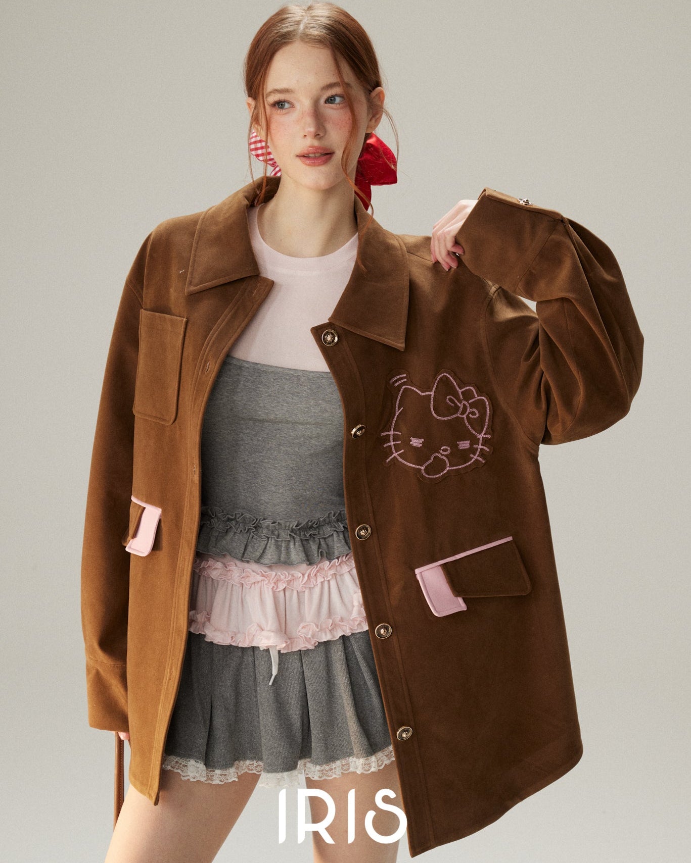 Hello Spring Corduroy Jacket - Roasted Chestnut