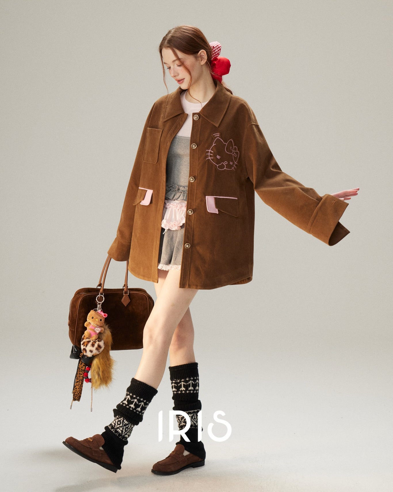 Hello Spring Corduroy Jacket - Roasted Chestnut