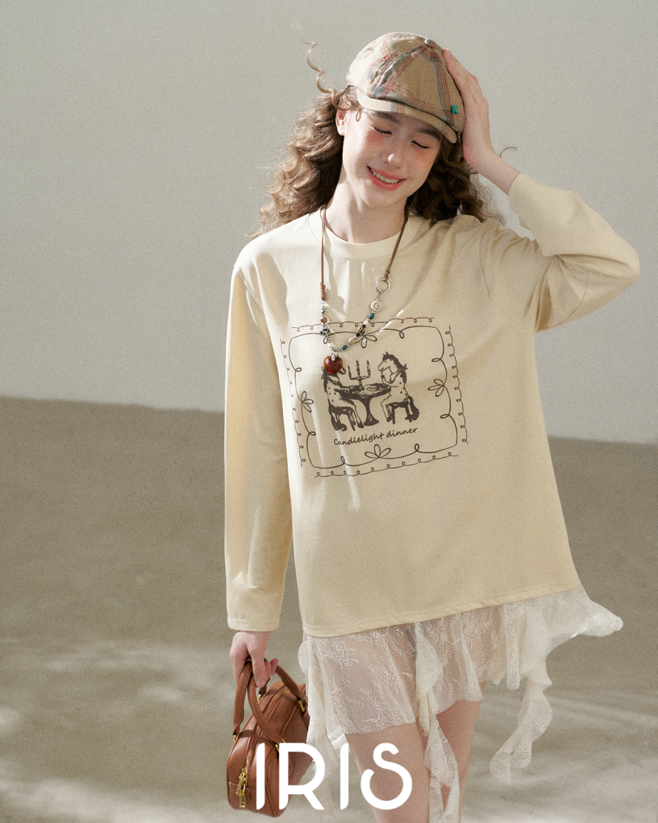 Candlelight Dinner Shirt Dress - Italian Cream