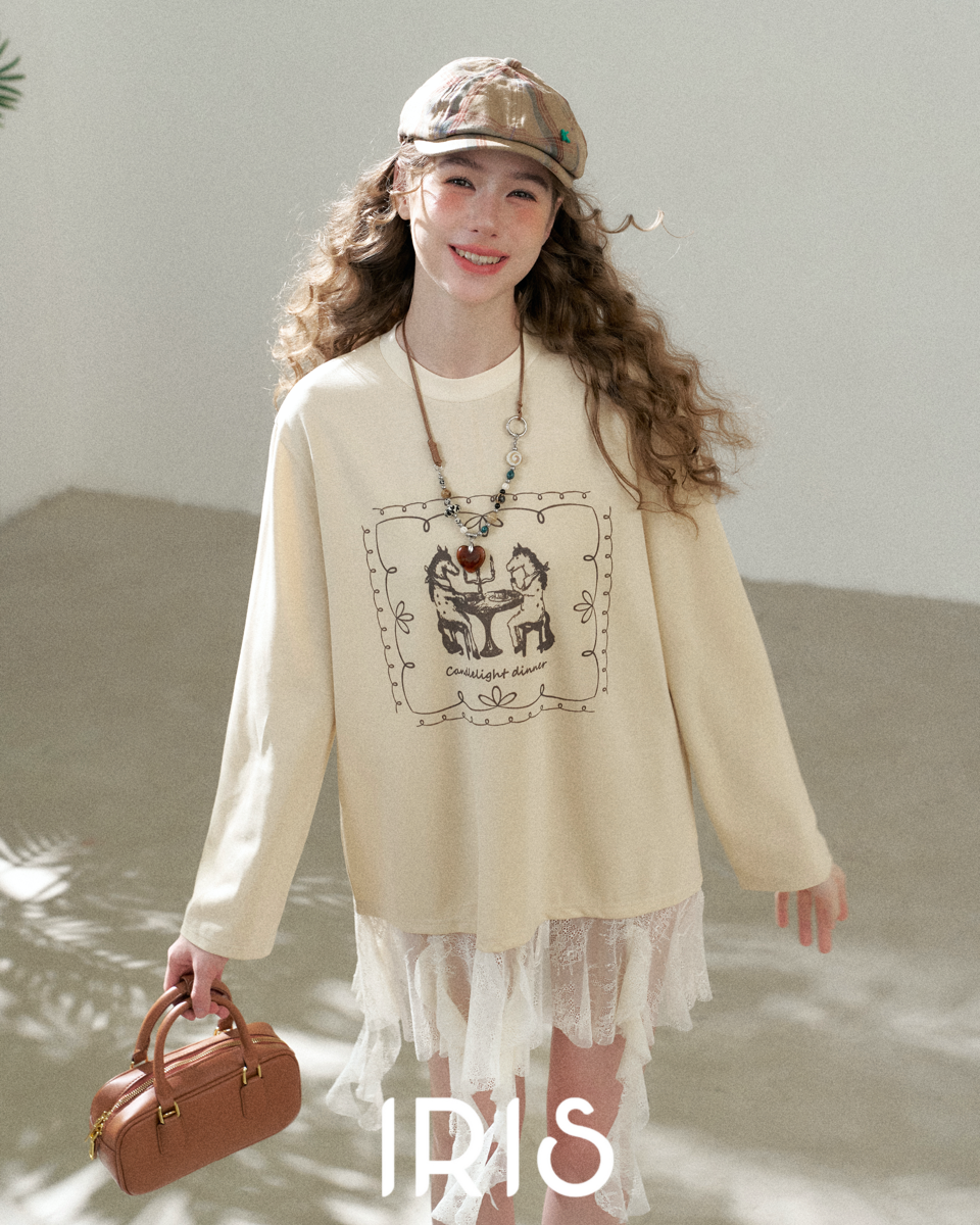 Candlelight Dinner Shirt Dress - Italian Cream