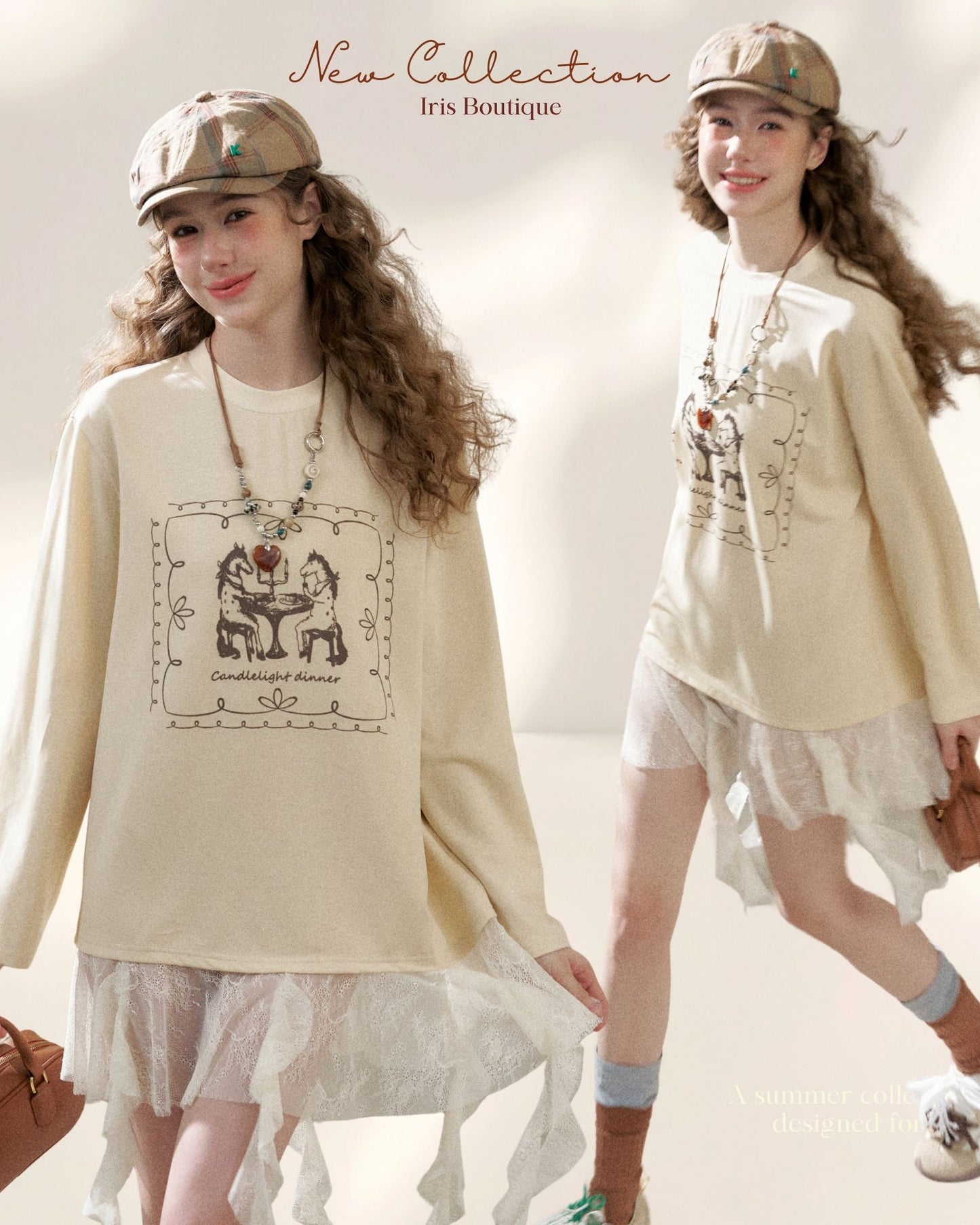 Candlelight Dinner Shirt Dress - Italian Cream