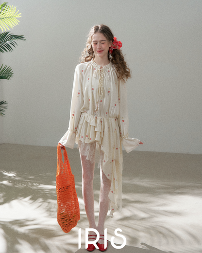 Romantic Lace Layer Dress