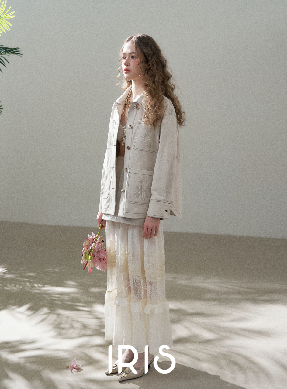 Blossom Linen Jacket