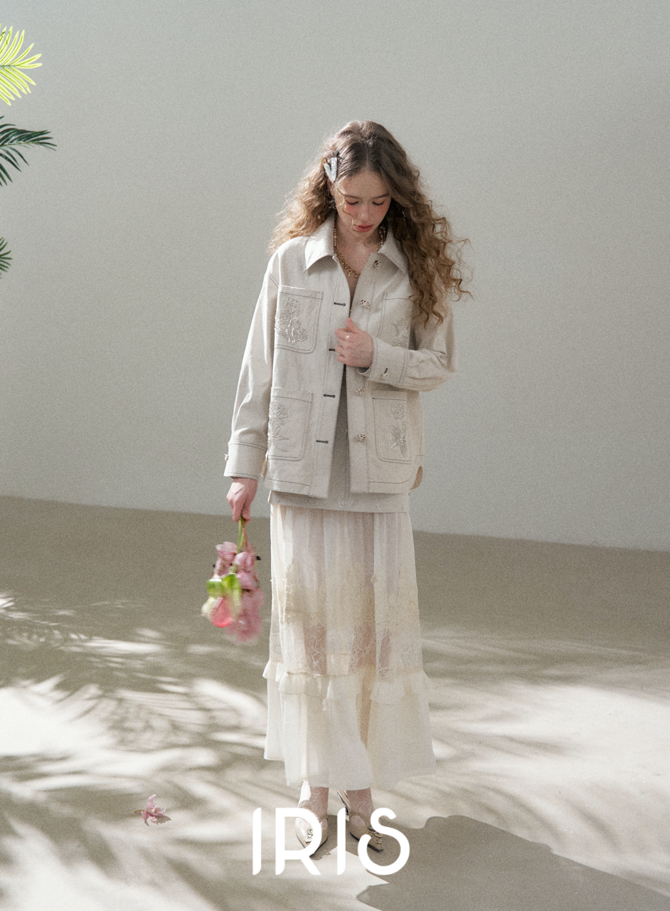 Blossom Linen Jacket