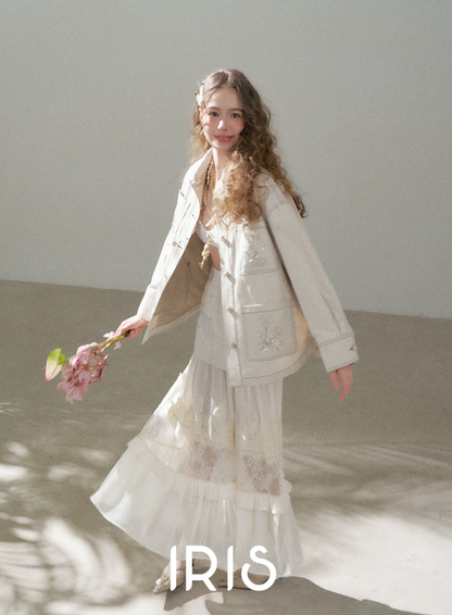 Blossom Linen Jacket