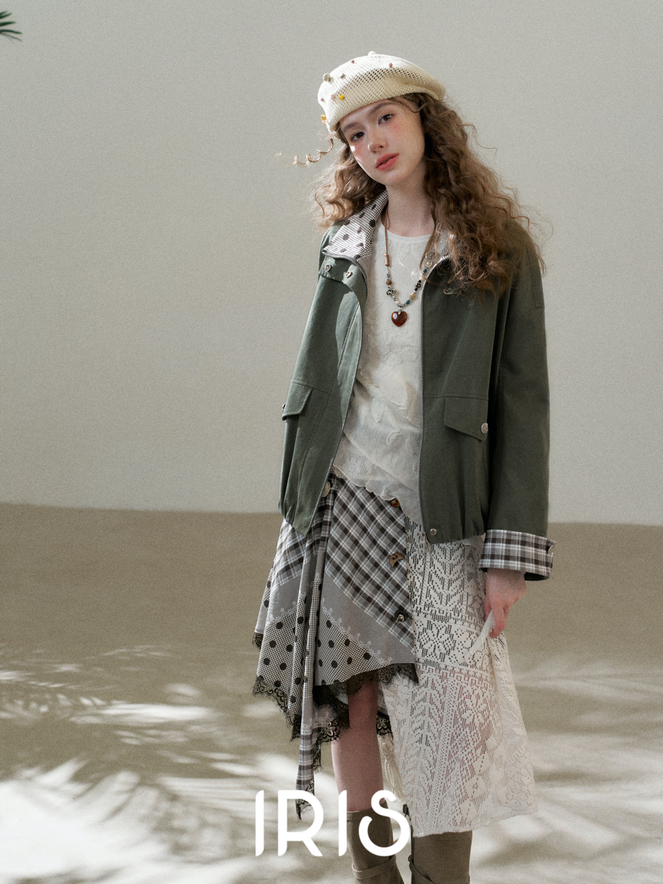 Structured Cotton Short Jacket