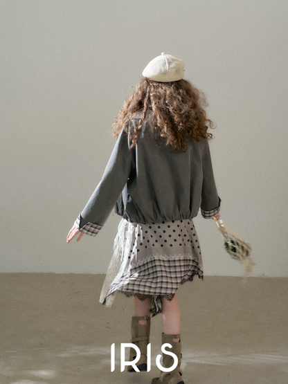 Structured Cotton Short Jacket