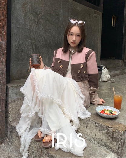 Vacation in HK |Romantic Paisley Panel Jacket