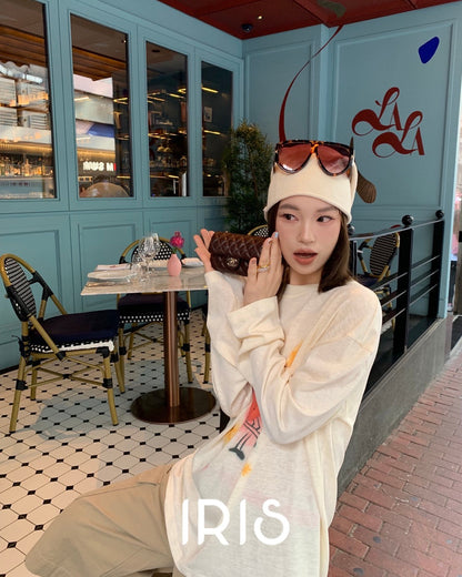Vacation in HK | Cherry Graphic Long-Sleeve Tee