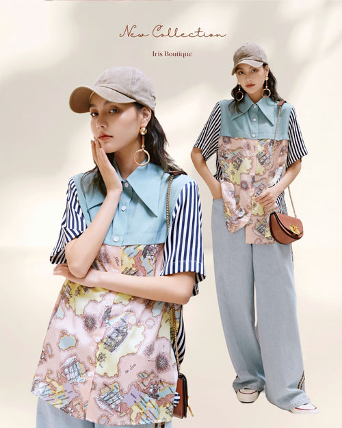 Travel World Shirt﻿- Stylish Comfort for Every Journey