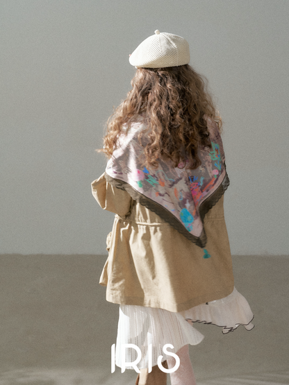 「Not on sale yet」Trio Explorer Parka - Khaki, Lavender & Olive