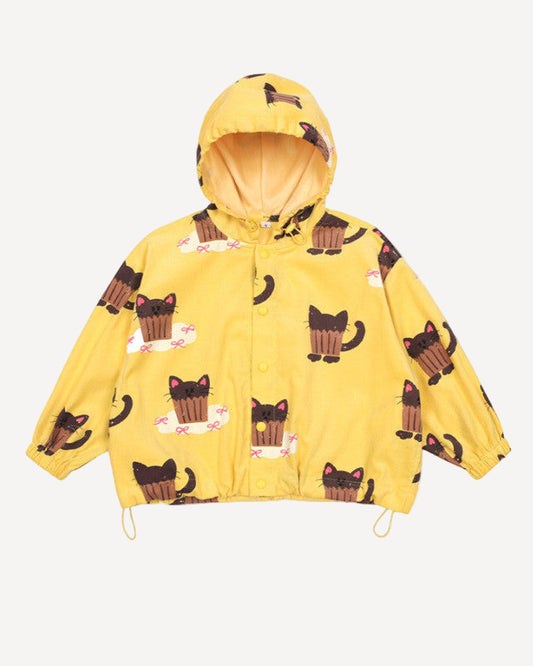 Cute Cupcake Cat Hooded Jacket