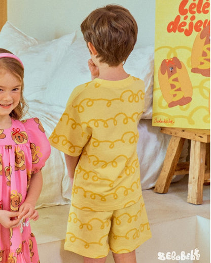 Sunny French Kids Set—Soft, Cute & Summer-Ready