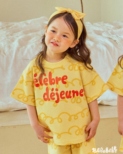 Sunny French Kids Set—Soft, Cute & Summer-Ready