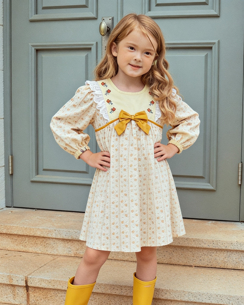 Meadow Embroidery Dress