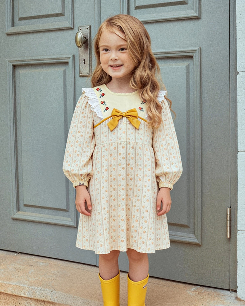 Meadow Embroidery Dress
