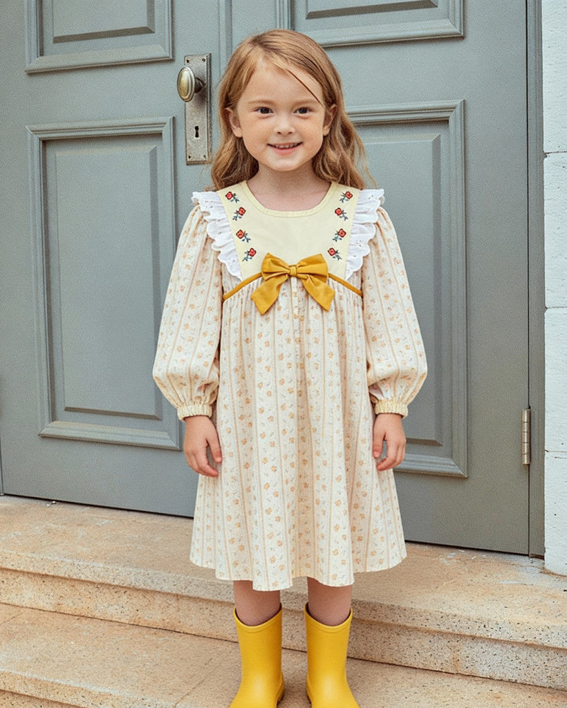 Meadow Embroidery Dress