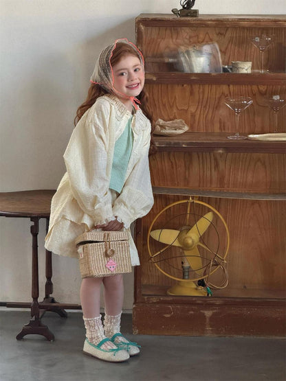 Elegant Kids Two-Piece Outfit