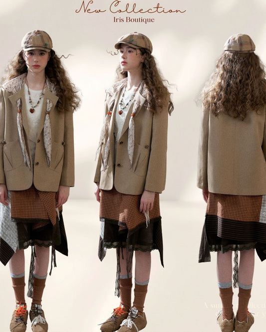 Elegant Tailored Blazer Jacket