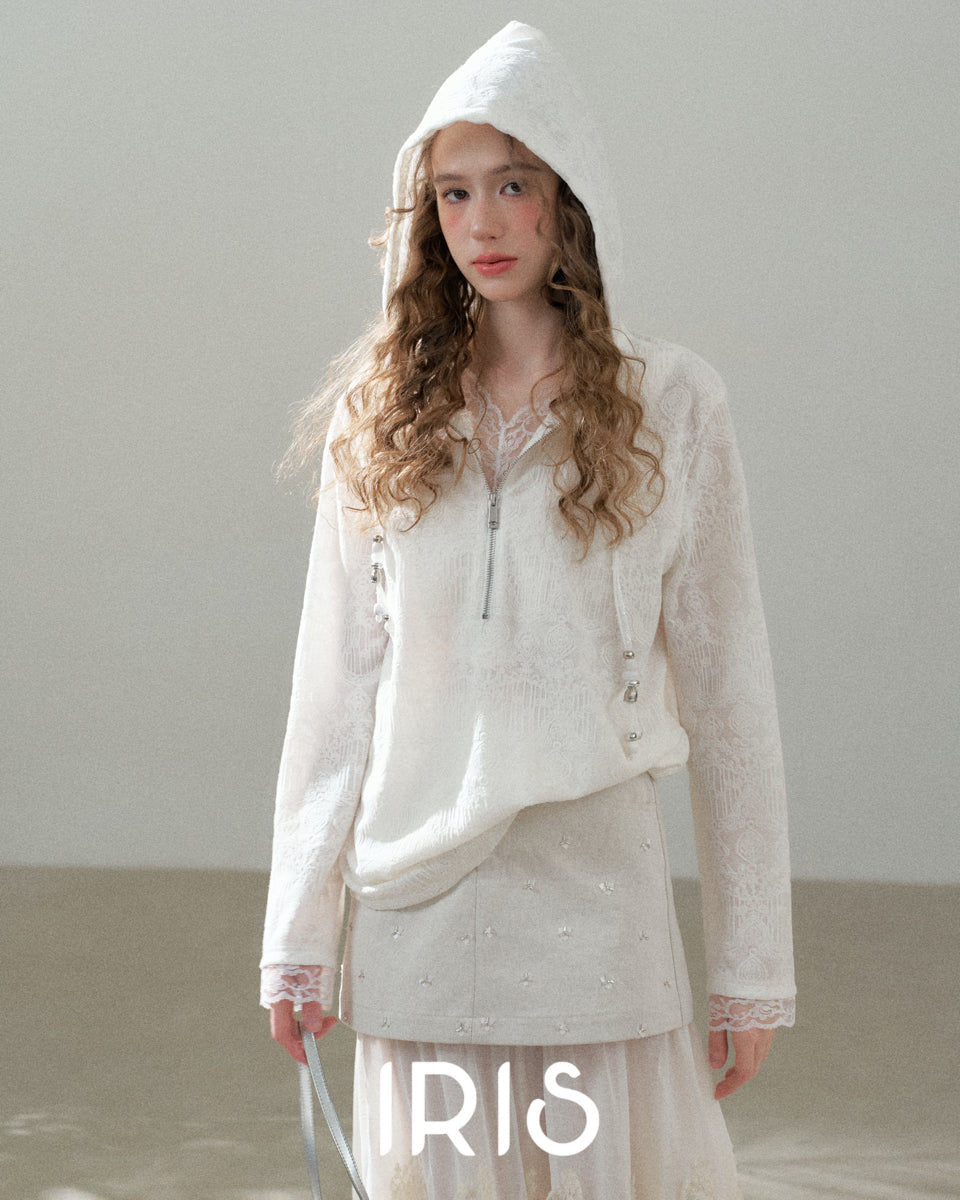 Lace Whisper Set – White