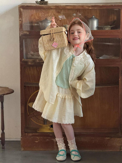 Elegant Kids Two-Piece Outfit